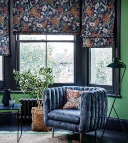 Hazelbury Linen Fabric by Studio G Coral