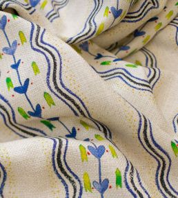 Hearty Fabric by Andrew Martin Indigo