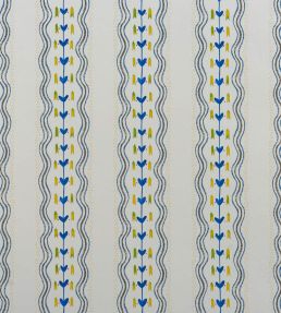 Hearty Wallpaper by Andrew Martin Periwinkle
