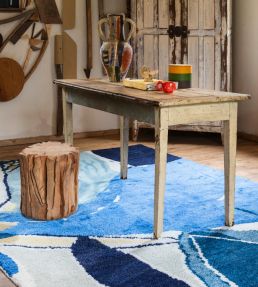 Layered Heather Chontos Blue Lake rug Multi HECHBL180270 Multi
