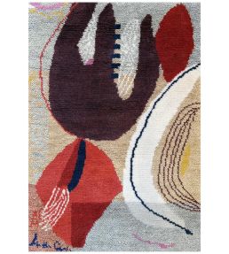 Layered Heather Chontos Collage rug Multi HECHCO180270 Multi