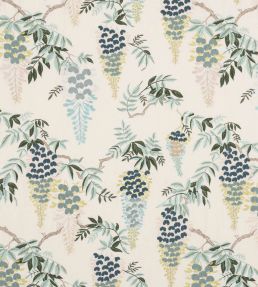Heatherley Fabric by Colefax and Fowler Blue