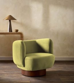 Heatherton Velvet Fabric by Harlequin Avocado