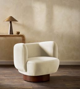 Heatherton Velvet Fabric by Harlequin Chalk
