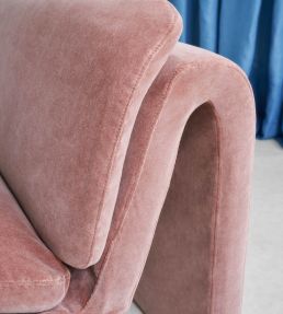 Heatherton Velvet Fabric by Harlequin Dusky