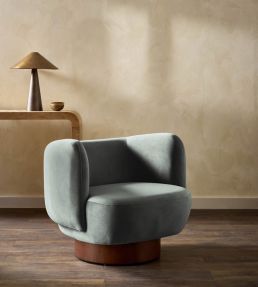 Heatherton Velvet Fabric by Harlequin Slate