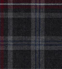 Hebridean Heather Fabric by The Isle Mill Grey