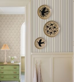Hedda Wallpaper by Borastapeter Beige