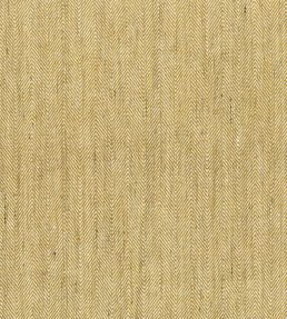 Hedgerow Herringbone Fabric by Ian Mankin Chanterelle