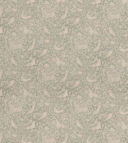 Hedgerow Fabric by Mulberry Home Aqua