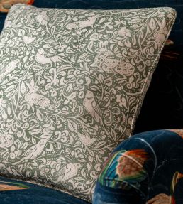 Hedgerow Fabric by Mulberry Home Emerald