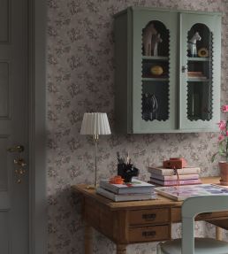 Helena Wallpaper by Borastapeter Blush