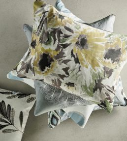 Helianthus Fabric by Harlequin Sunflower / Grass / Awakening
