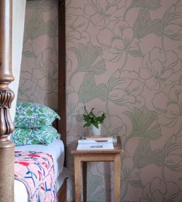 Helleborus Wallpaper by Farrow & Ball Whirlybird