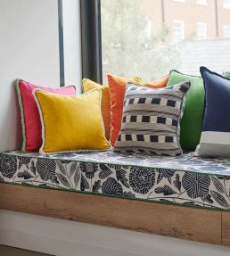Helter Skelter Piping Trim by Christopher Farr Cloth Dark Indigo