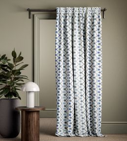 Hemlock Fabric by Clarke & Clarke Midnight