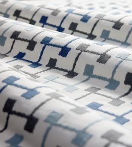 Hemlock Fabric by Clarke & Clarke Midnight
