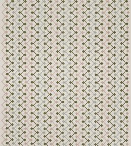 Hemlock Fabric by Clarke & Clarke Olive/Blush