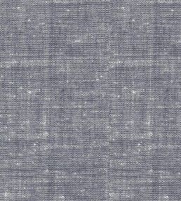 Hemp Vinyl Wallpaper by Christopher Farr Cloth Cobalt