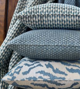 Hendrick Fabric by Thibaut Teal