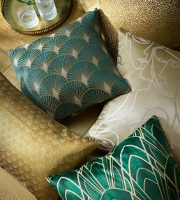 Henri Fabric by Ashley Wilde Ochre