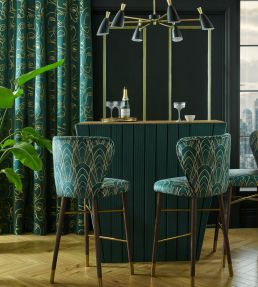 Henri Fabric by Ashley Wilde Ochre