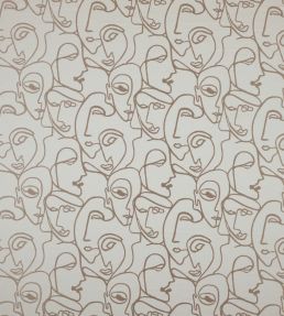 Henri Fabric by Ashley Wilde Latte