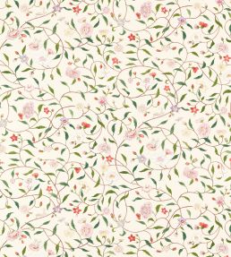 Henrietta's Trail Wallpaper by Zoffany Perfect White