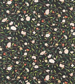 Henrietta's Trail Wallpaper by Zoffany Vine Black