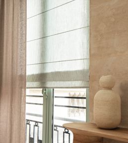 Hera Fabric by Casamance Acier