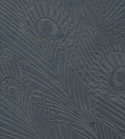 Hera Plume in Dyed Jacquard Fabric by Liberty Pewter Blue