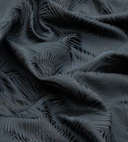 Hera Plume in Dyed Jacquard Fabric by Liberty Pewter Blue