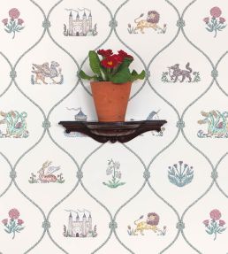 Heraldic Wallpaper by CommonRoom Stone