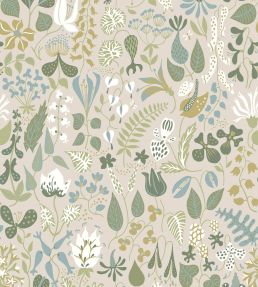 Herbarium Wallpaper by Borastapeter Leaf