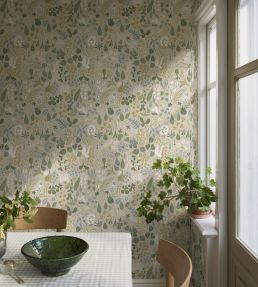 Herbarium Wallpaper by Borastapeter Leaf