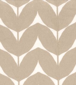 Herbes Folles Fabric by Casamance Beige