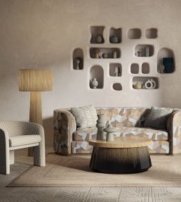 Khaima Fabric by Lelievre Beige
