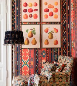 Heritage Wallpaper by MINDTHEGAP Red