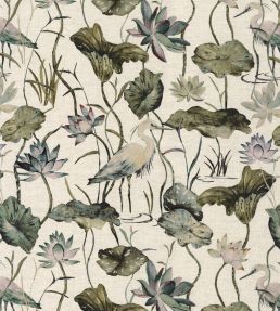 Heron Fabric by Camengo Jade