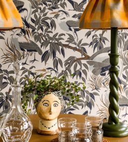 Herons Wallpaper by Langelid Von Bromssen Camouflage
