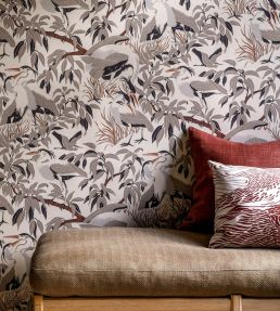 Herons Wallpaper by Langelid Von Bromssen Trench Coat