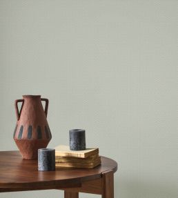 Herring Flow Wallpaper by Casadeco Celadon
