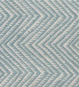 Herringbone Resist Fabric by Titley and Marr Aqua