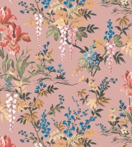 Hestia Wallpaper by Woodchip & Magnolia Salmon Pink