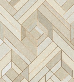 Hexagonal Wallpaper by Coordonne Cotton