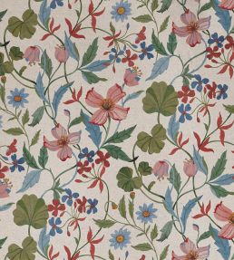 Hibiscus Fabric by Prestigious Textiles Summer