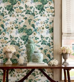Hidcote Wallpaper by Thibaut White