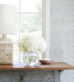 High Plains Wallpaper by Thibaut Black