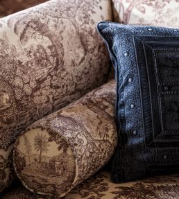 Highgrove Toile Fabric by Sanderson Tetbury Blue