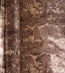 Highgrove Toile Wallpaper by Sanderson Oak